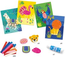 Djeco Knutselen met papier – Wilde Dieren