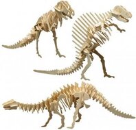 Drie Houten Bouwsets  Dino&#039;s