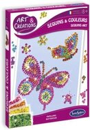 Art &amp; Creations Pailletten Vlinders 8+