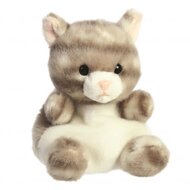 Palm Pals grijze kat 13 cm | Speel je Wijs