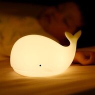 Simply for Kids Siliconen Nachtlampje Walvis klein