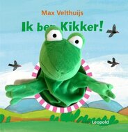Leopold | Kartonboek met Handpop - Ik ben Kikker 2+ | Speel je Wijs