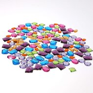 Grimm&#039;s Grote Glitterstenen 28 stuks | Speel je Wijs