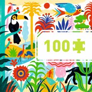Djeco Puzzel Jungle 100 stukjes 5+ | Speel je Wijs