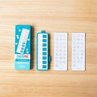 Gezinnig Checkpad Blauw