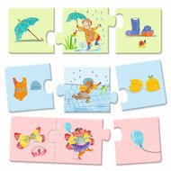 Djeco Puzzel Trio - Mijn dagelijks leven 3+ | Speel je Wijs