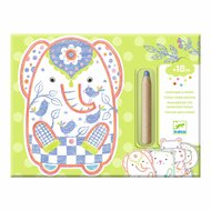 Djeco Kleuren - Wilde Dieren 18mnd+ | Speel je Wijs