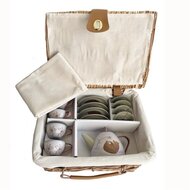 Egmont Toys Theeset in Rieten mand - Bos | Speel je Wijs