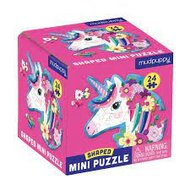 Mudpuppy Shaped Mini Puzzel - Unicorn