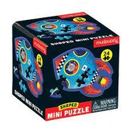 Mudpuppy Shaped Mini Puzzel - Spaceship