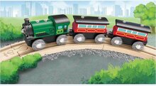 Hape Passagierstrein met stoomlocomotief | Speel je Wijs