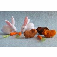 Atelier Pippilotta Twee Konijnen, Cavia's en Wortelen | Speel je Wijs