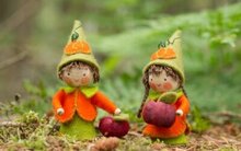 Atelier Pippilotta Twee Kleine Pompoenkaboutertjes | Speel je Wijs