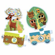 Djeco Puzzel Trio - Ik Tel 3+ | Speel je Wijs