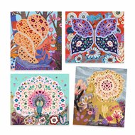 DjecoKnutselset - Artistic Strass stenen | Wild Beauty 6-10 jaar | Speel je Wijs