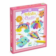 Djeco Artistic Krimpfolie Set - Sleutelhanger Kawaii 6-10 jaar | Speel je Wijs