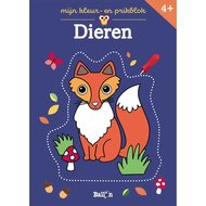 Ballon Mijn kleur- en prikblok - Dieren 4+ | Speel je Wijs
