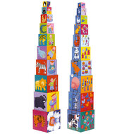Djeco Stapelblokken - Funny Blocks 1+ | Speel je Wijs