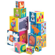Djeco Stapelblokken - Funny Blocks 1+ | Speel je Wijs