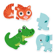Djeco Duo Puzzel Dieren 2+ | Speel je Wijs