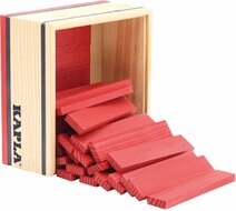 Kapla 40 Squares - Gekleurde plankjes Rood | Speel je Wijs