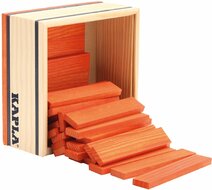 Kapla 40 Squares - Gekleurde plankjes Oranje