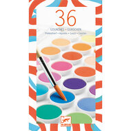 Djeco Waterverf 36 Kleuren 6+ | Speel je Wijs