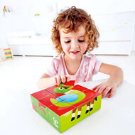 Hape-Blokpuzzel boerderijdieren| Speel je Wijs