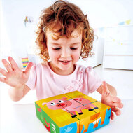 Hape-Blokpuzzel boerderijdieren| Speel je Wijs