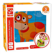 Hape-Blokpuzzel boerderijdieren| Speel je Wijs
