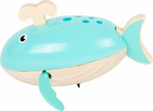 Small Foot | Badspeelgoed Houten Walvis Opwindbaar 2+