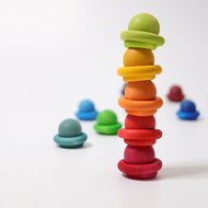 Grimm's houten Ringen - Rainbow | Speel je Wijs