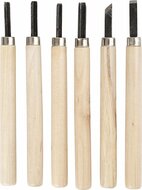 Creotime Houtsnijden Gutsen Set