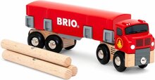 Brio - Houttransportvrachtwagen | Speel je Wijs