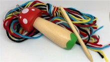 Simply Houten Punniksetje Paddenstoel  | Speel je Wijs