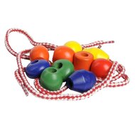 Joueco Houten Rijgkralen 80 stuks | Speel je Wijs