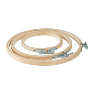 Houten borduurring 20cm | Speel je Wijs