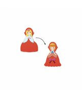 Djeco Knutselset - Creaties met Stickers - Ik hou van Prinsessen 3+ | Speel je Wijs