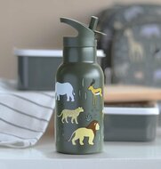 a Little Lovely Company RVS Drinkfles Savanne  | Speel je Wijs