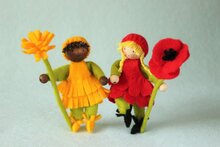 Atelier Pippilotta Bloemkinderen - Paardenbloem en Klaproos | Speel je Wijs