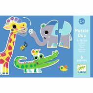 Djeco Puzzel Duo | Articulo Wilde Dieren | 2+
