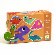 Djeco Puzzel Duo - Dino&#039;s  2+| Speel je Wijs