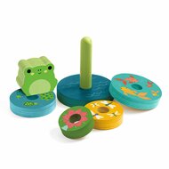 Djeco Puzzel | Puzz & Stack Regenboog | 18mnd+| Speel je Wijs