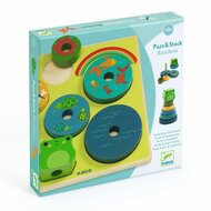 Djeco Puzzel | Puzz & Stack Regenboog | 18mnd+| Speel je Wijs