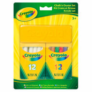 Crayola Schoolbordkrijt met Wisser