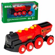 Brio Grote rode locomotief op batterijen | Speel je Wijs