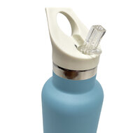 Smikkels RVS Thermos Drinkfles 350ml - Blauw | Speel je Wijs