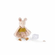 Moulin Roty Muzziekknuffel Muis "La petite &eacute;cole de Dance" | Speel je Wijs