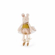 Moulin Roty Muzziekknuffel Muis "La petite &eacute;cole de Dance" | Speel je Wijs