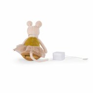 Moulin Roty Muzziekknuffel Muis "La petite &eacute;cole de Dance" | Speel je Wijs